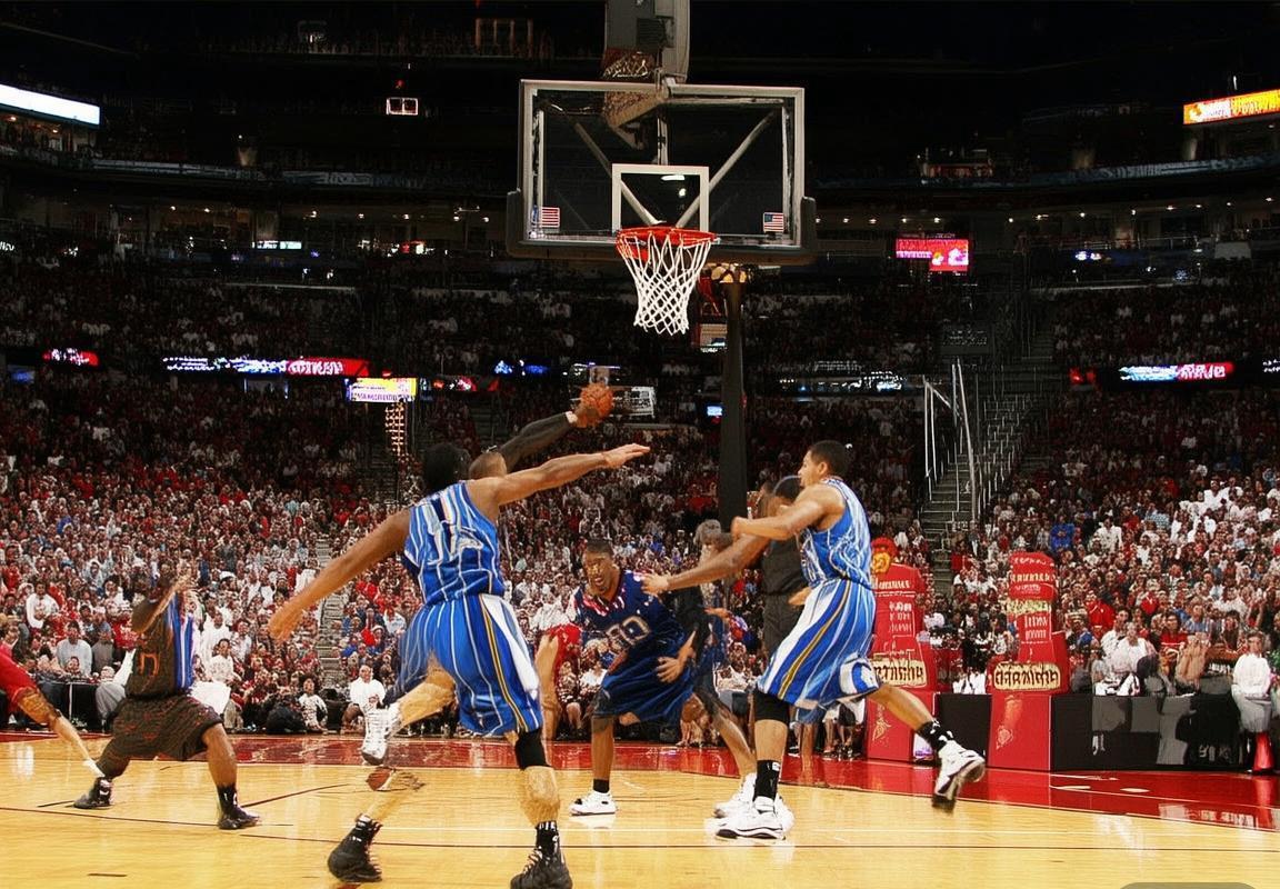 2007年NBA火箭魔术巅峰对决：姚麦霍华德经典之战回顾