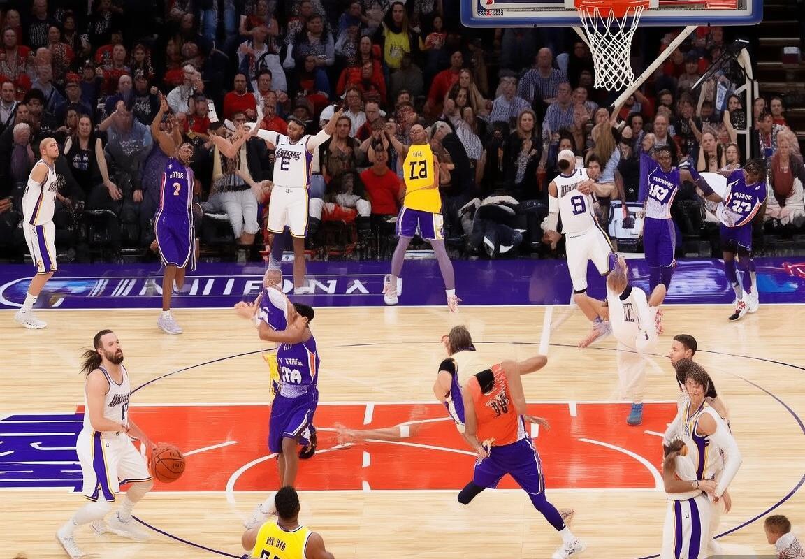 2010洛杉矶湖快同城对决：激情碰撞的篮球盛宴(图3)